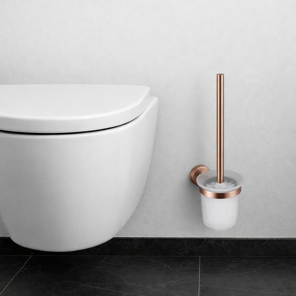 Brosse WC or rose brossé