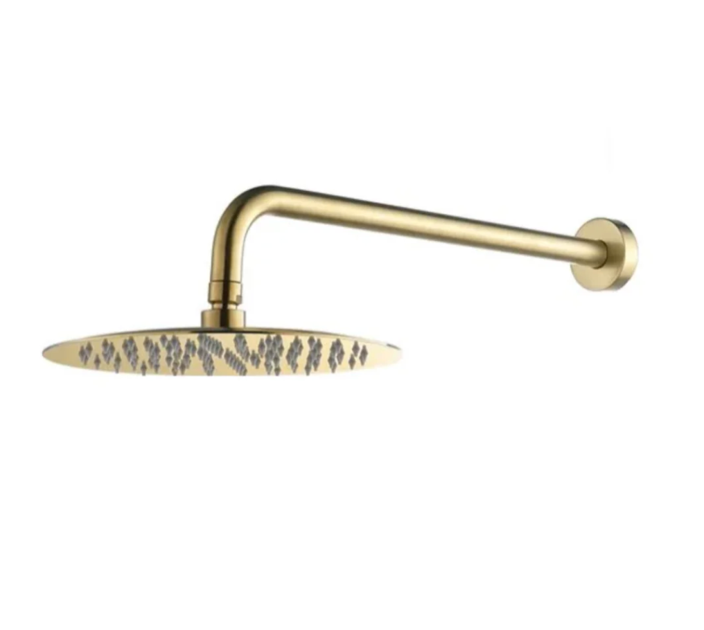 Goldene Einbau-Duschsäule