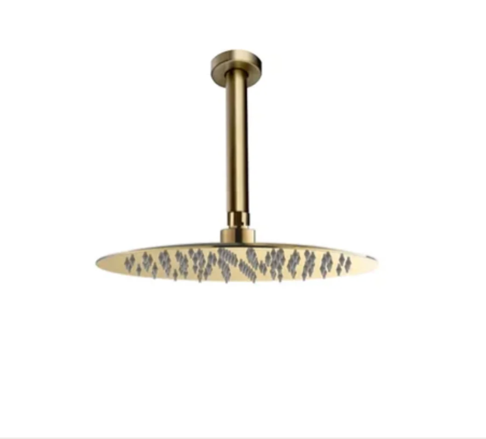 Goldene Einbau-Duschsäule