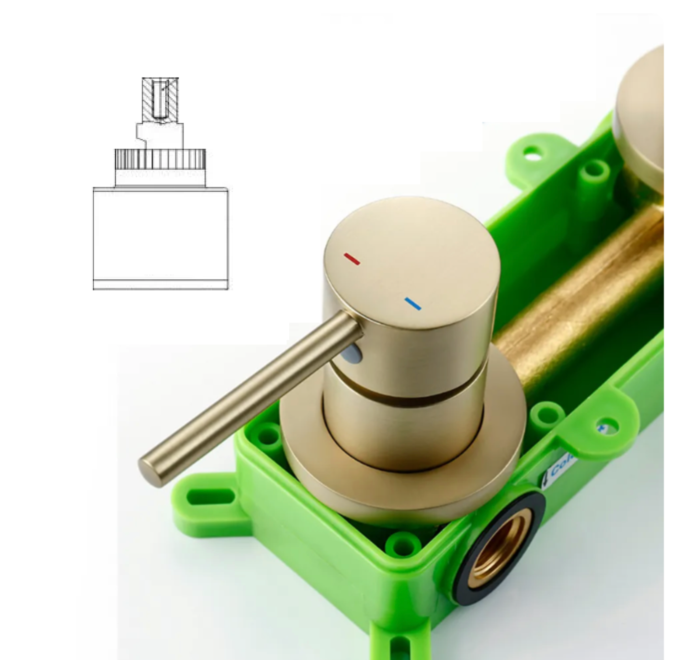 Cartouche commande modèle Bari