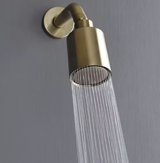 Goldene Einbau-Duschsäule