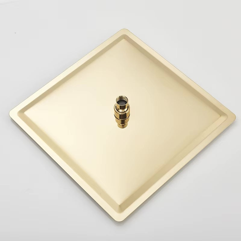 Ciel de Douche Dorée Carré