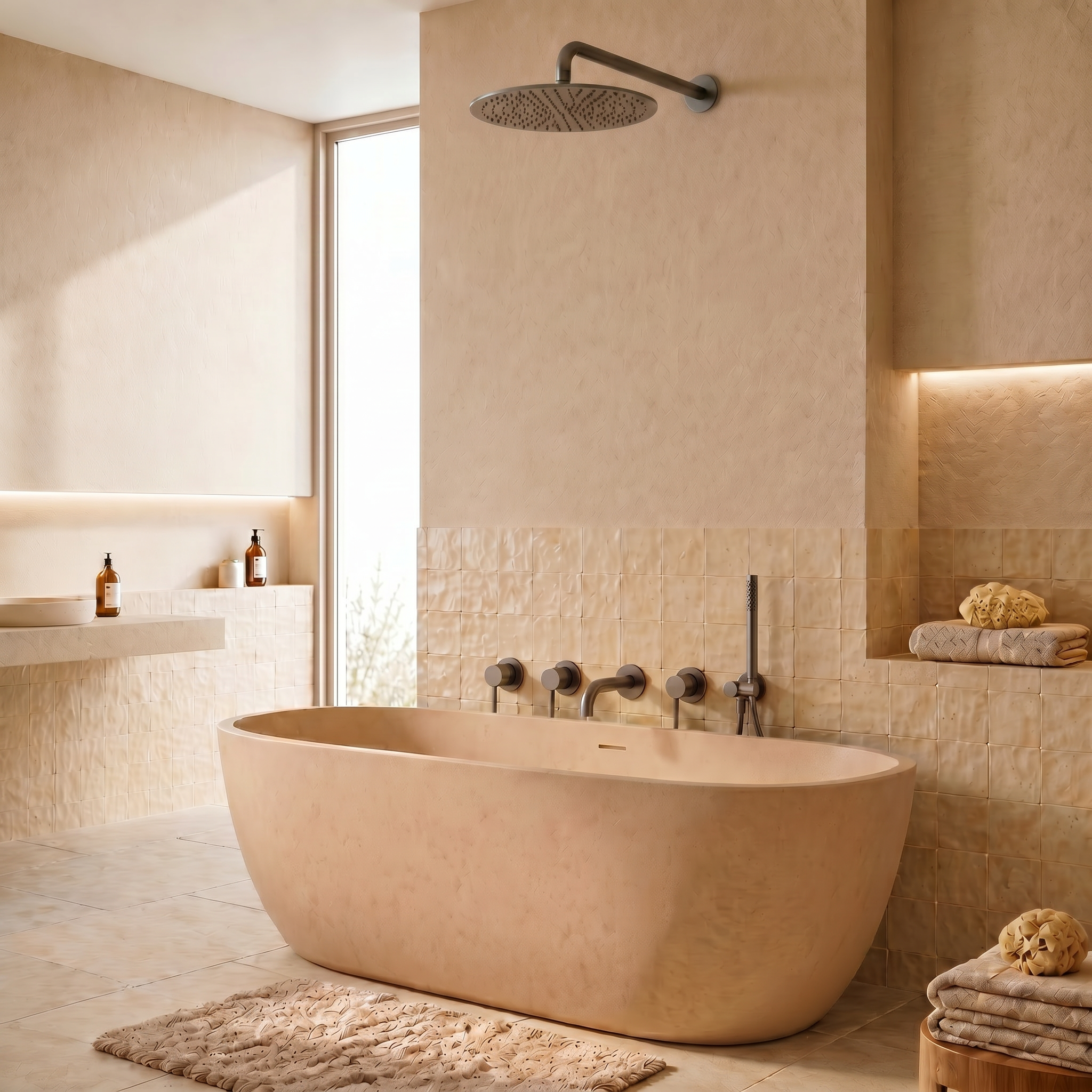 Douche Bain Gun Metal