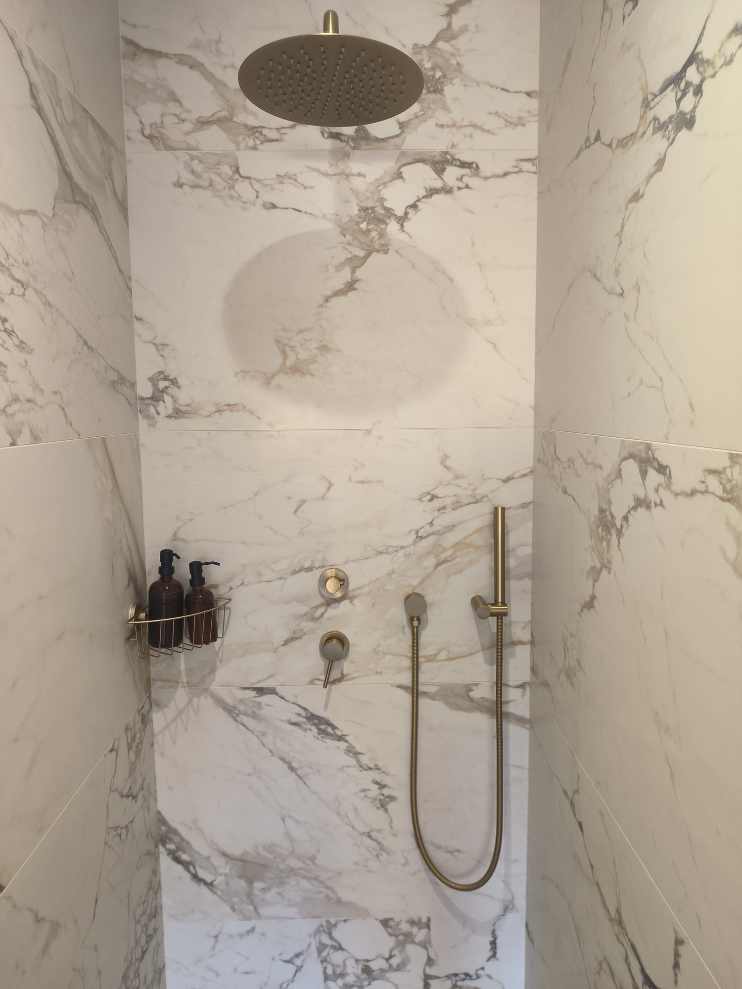 Colonne de Douche Encastré or bross&