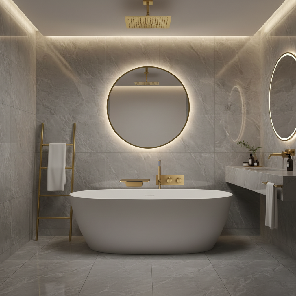 Colonne de Douche et Bain Thermostatique