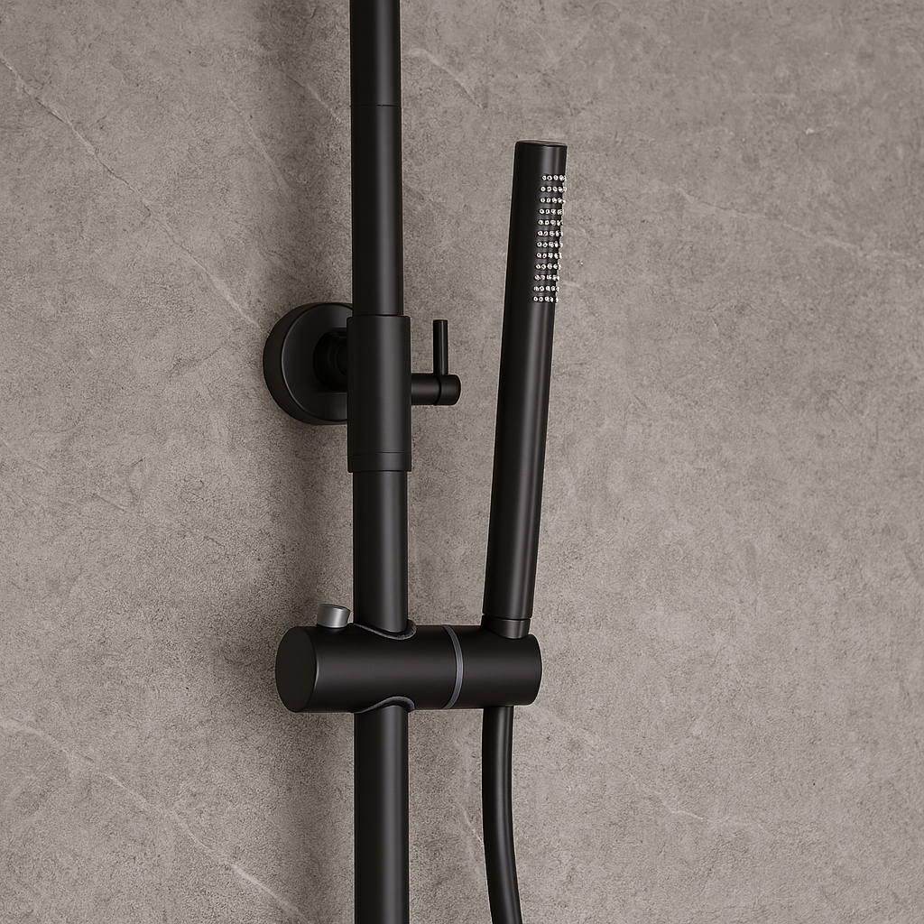 Colonne De Douche Thermostatique Noir