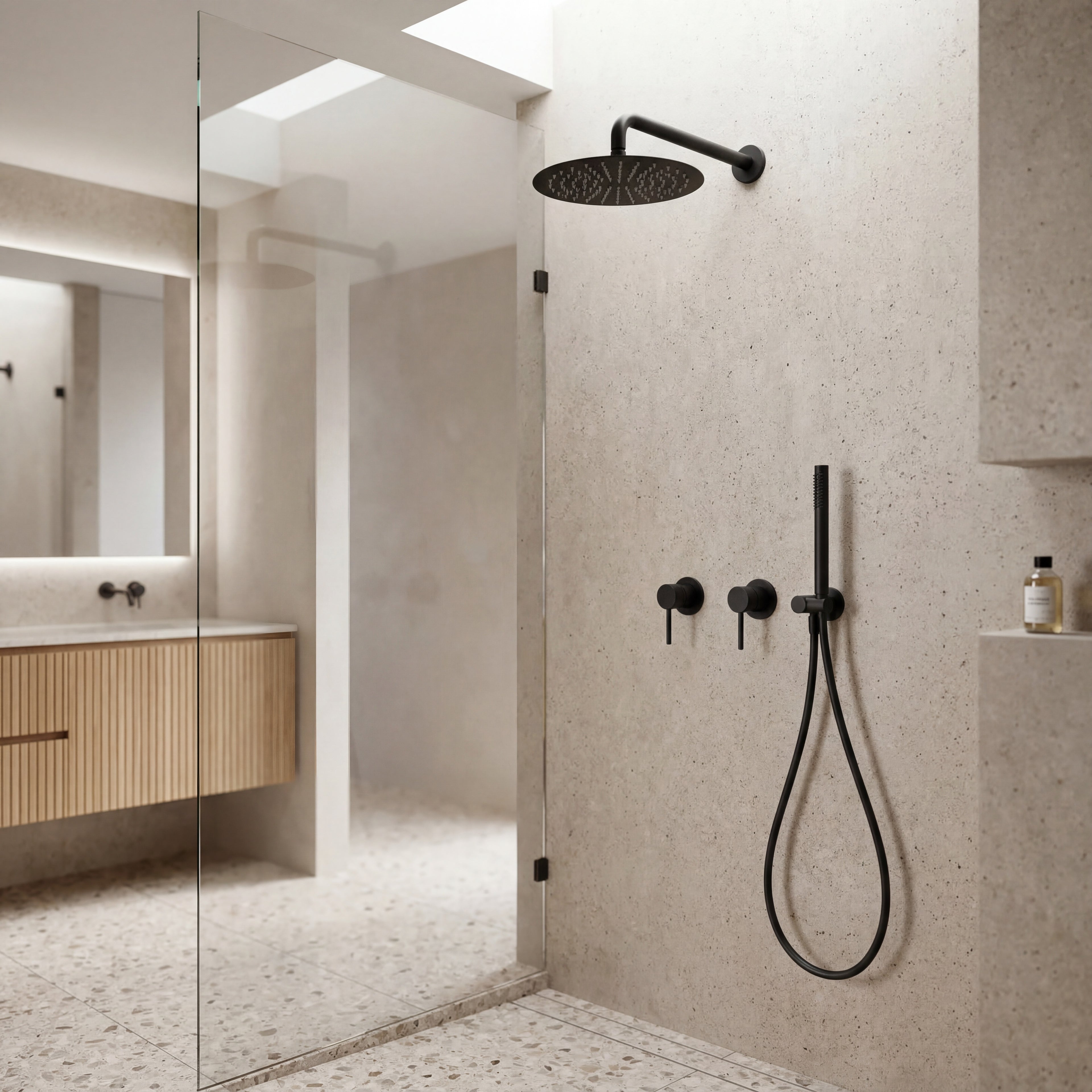 Colonne de Douche Noir