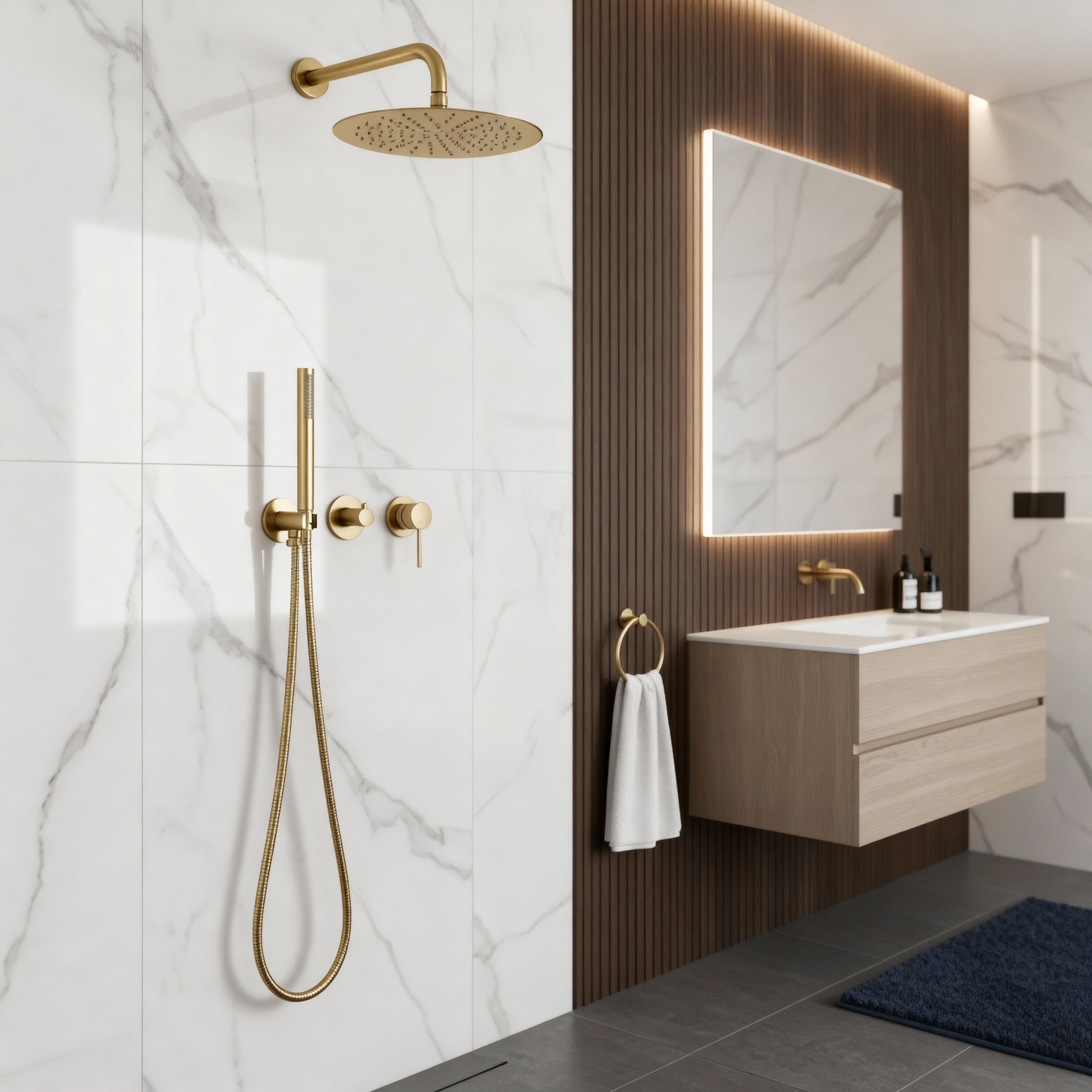 Colonne de Douche Encastrée Design