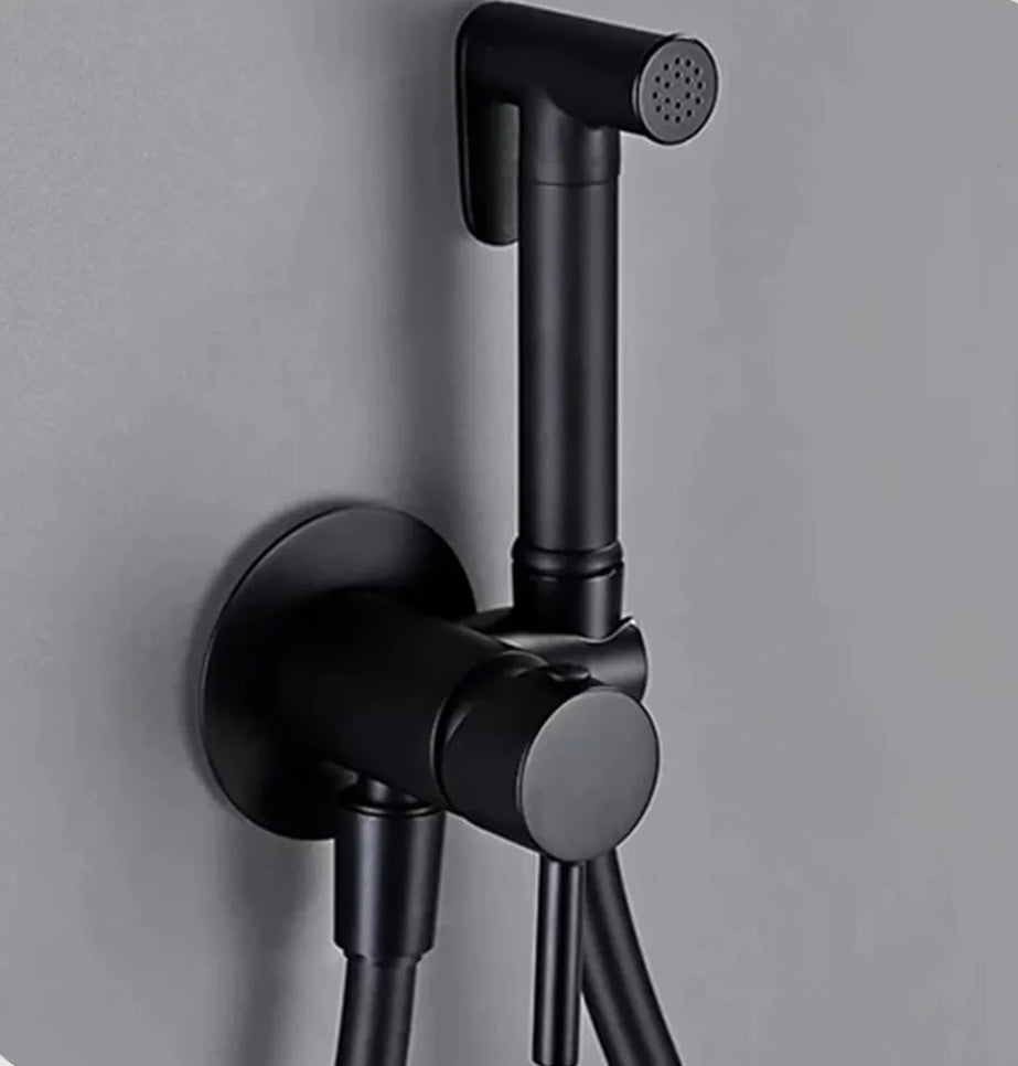 Douchette à main noir mat