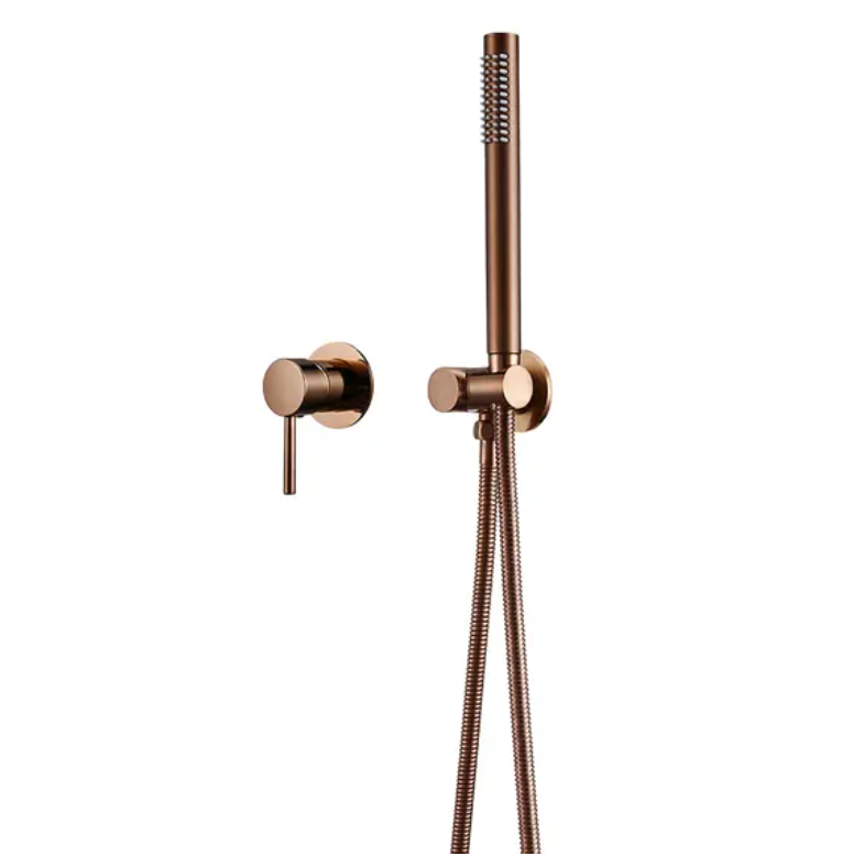 Douchette Hygienique Or Rose Brossé