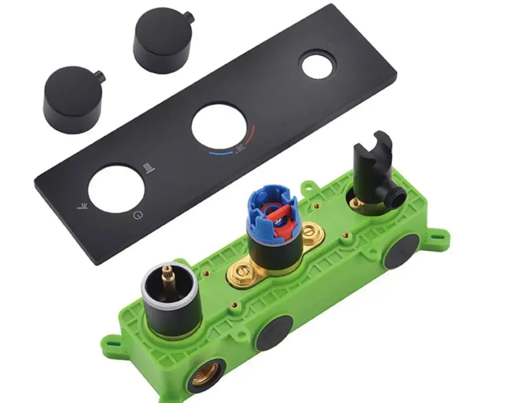 Mitigeur de bain noir mate