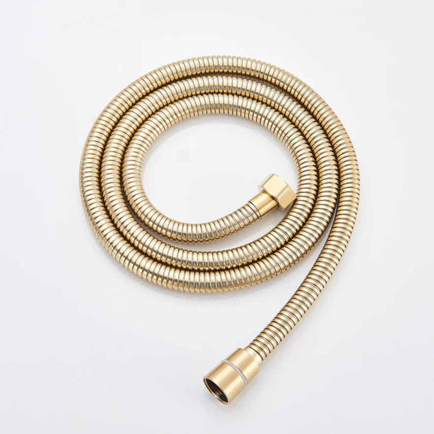 Flexible de douche or brossé