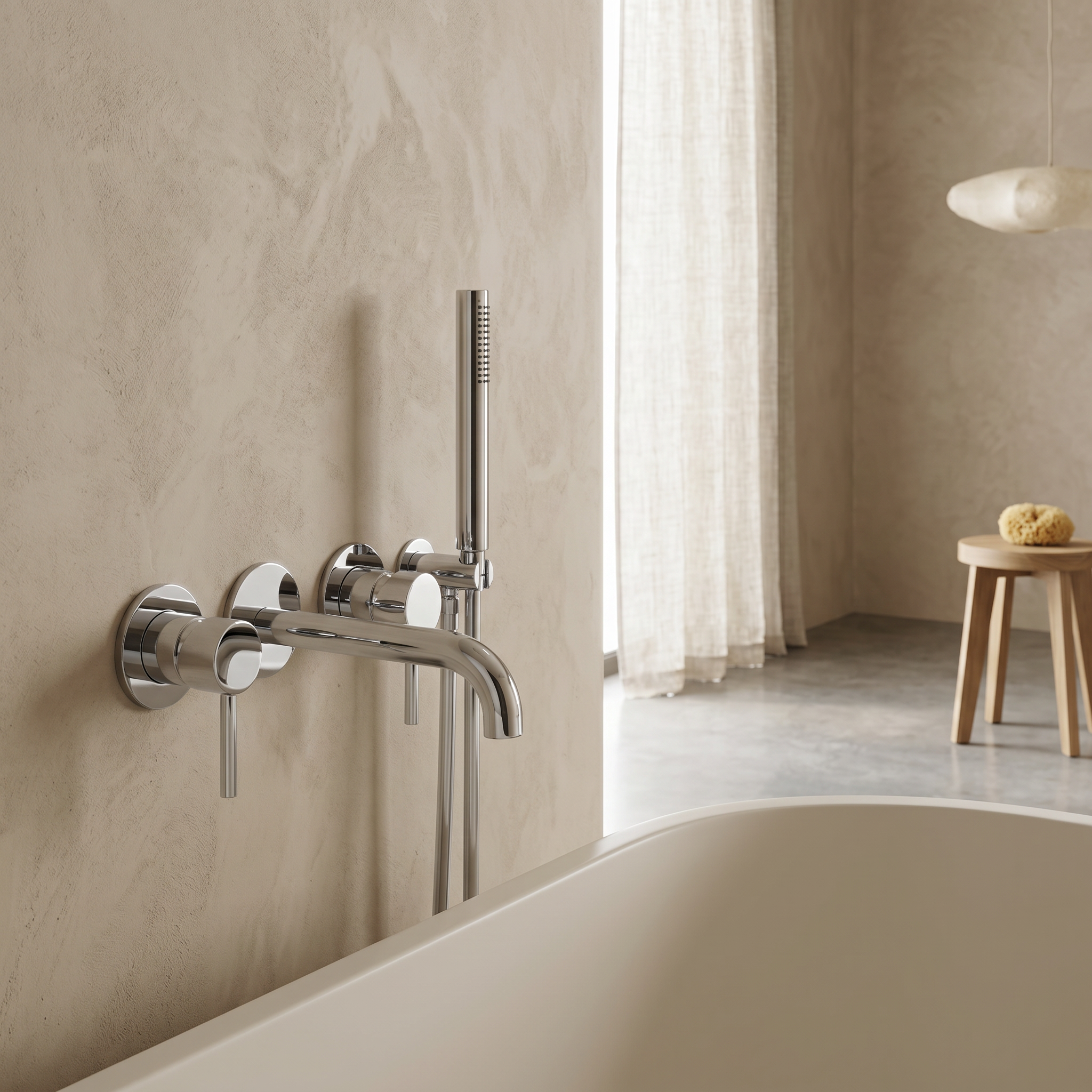 Mitigeur Baignoire Chrome