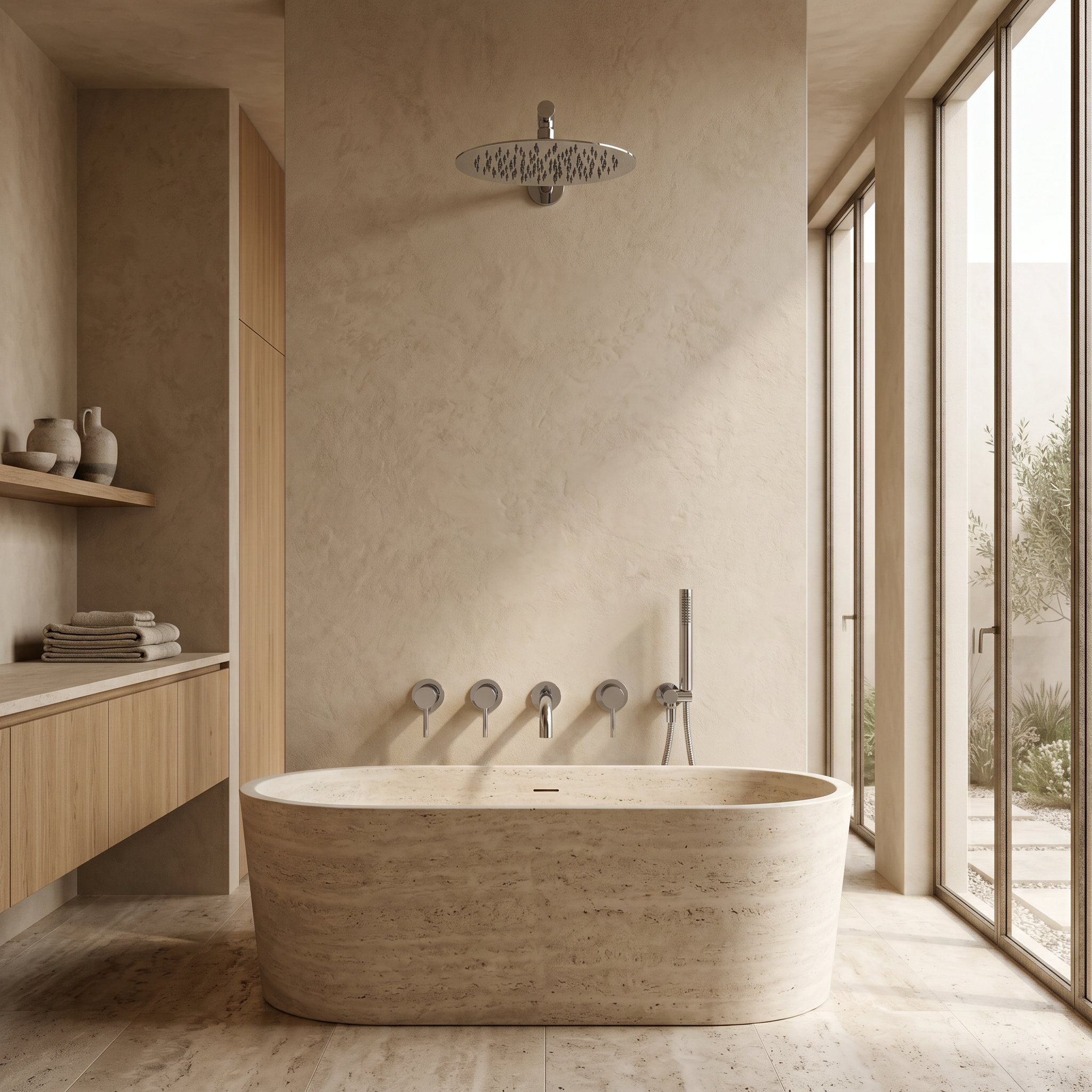 Mitigeur Bain Douche Chromé