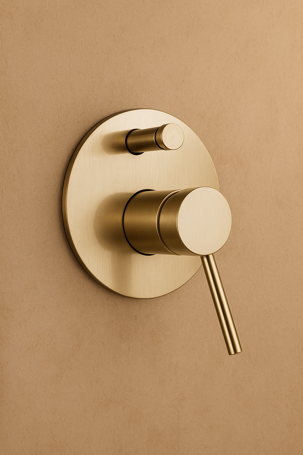 Mitigeur de Douche Doré