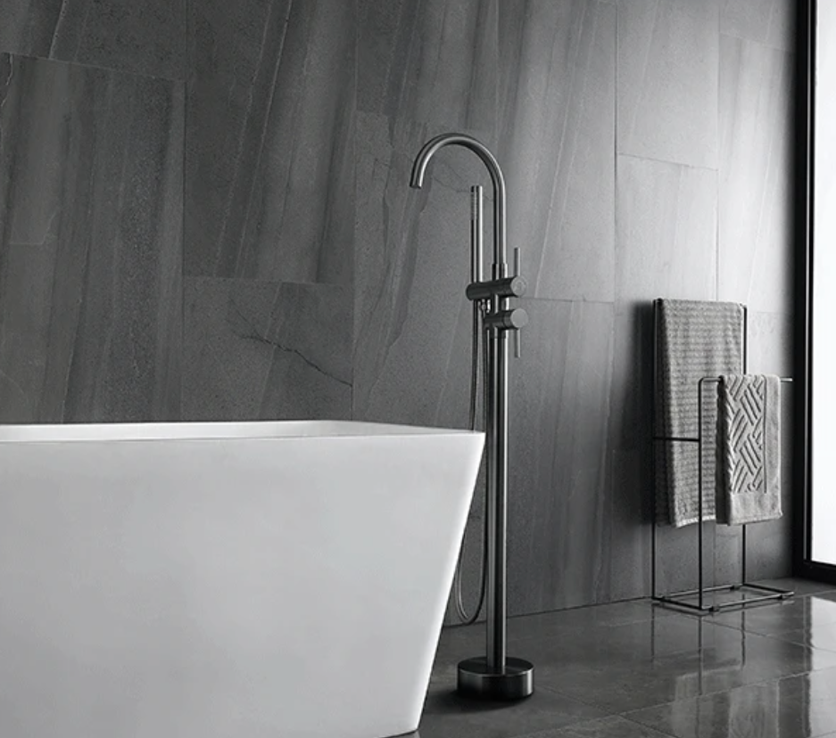 Robinet sur Pied Pour Baignoire Îlot