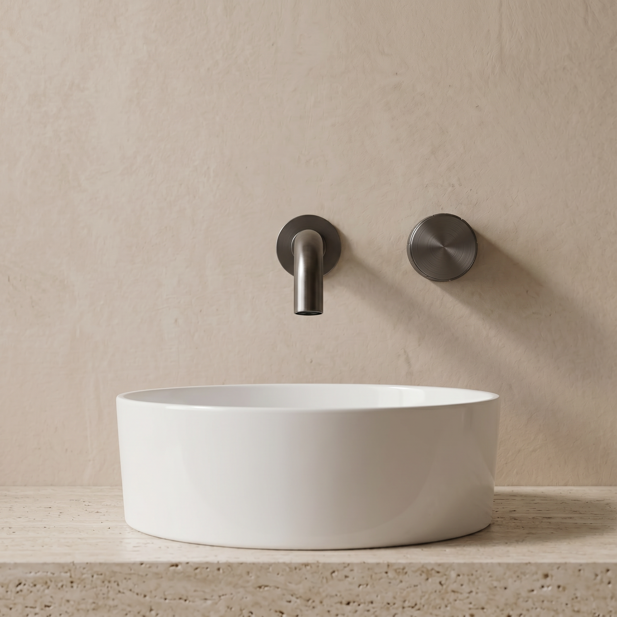 Robinet GunMetal Encastré