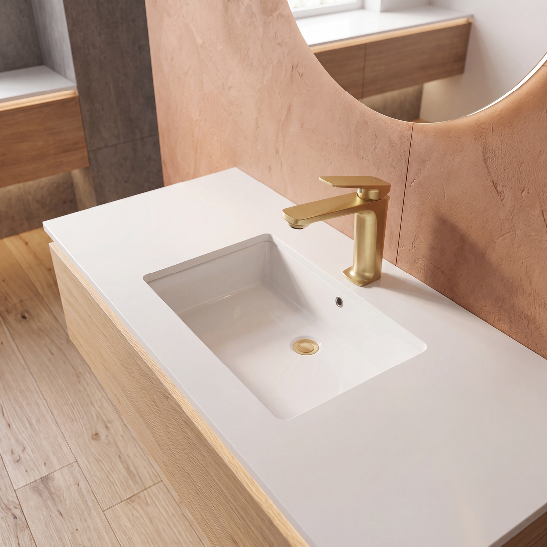 Robinet de Lavabo doré