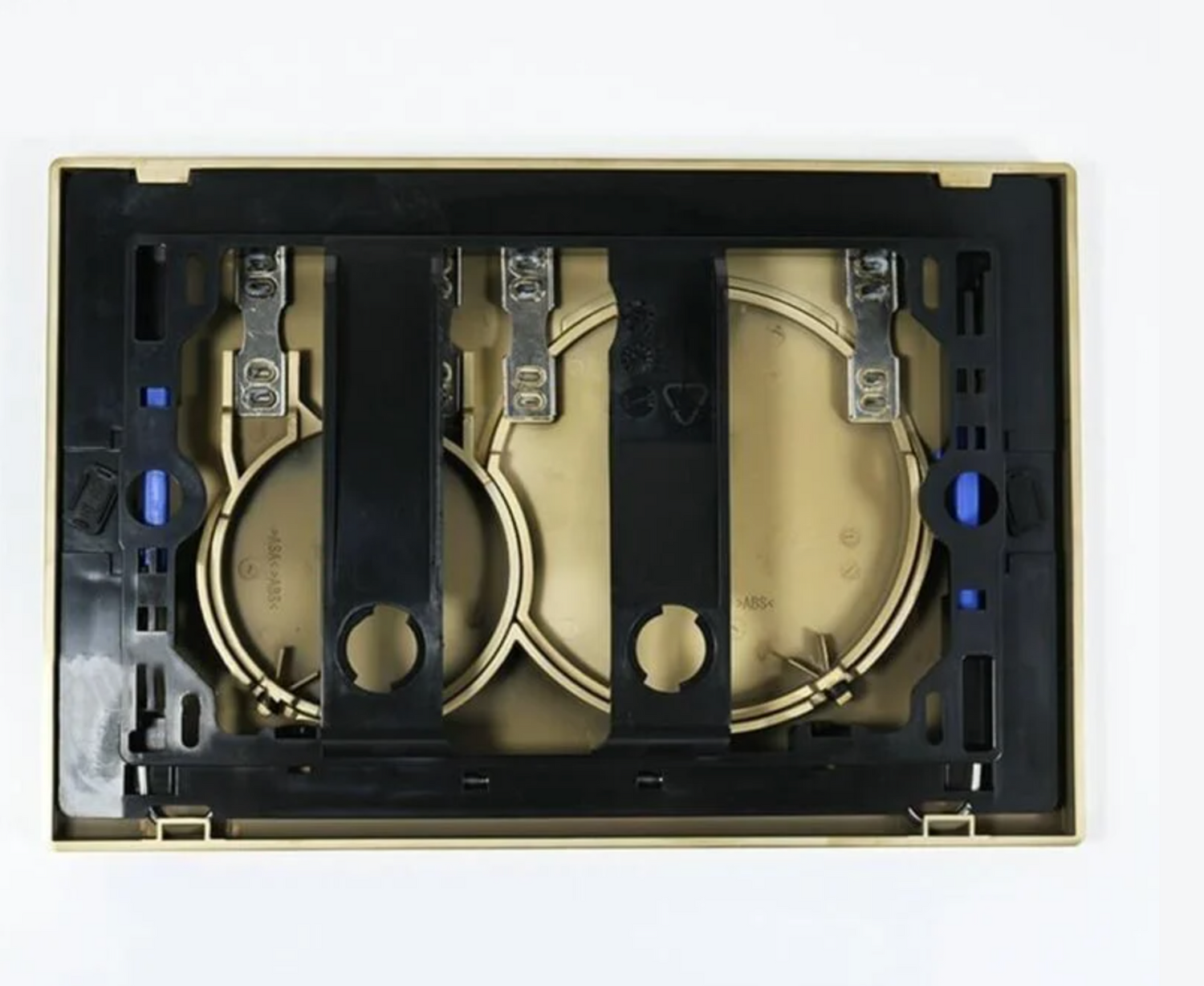 Plaque de déclenchement WC