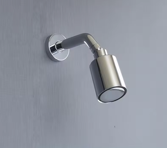 Verchromte Einbau-Duschsäule