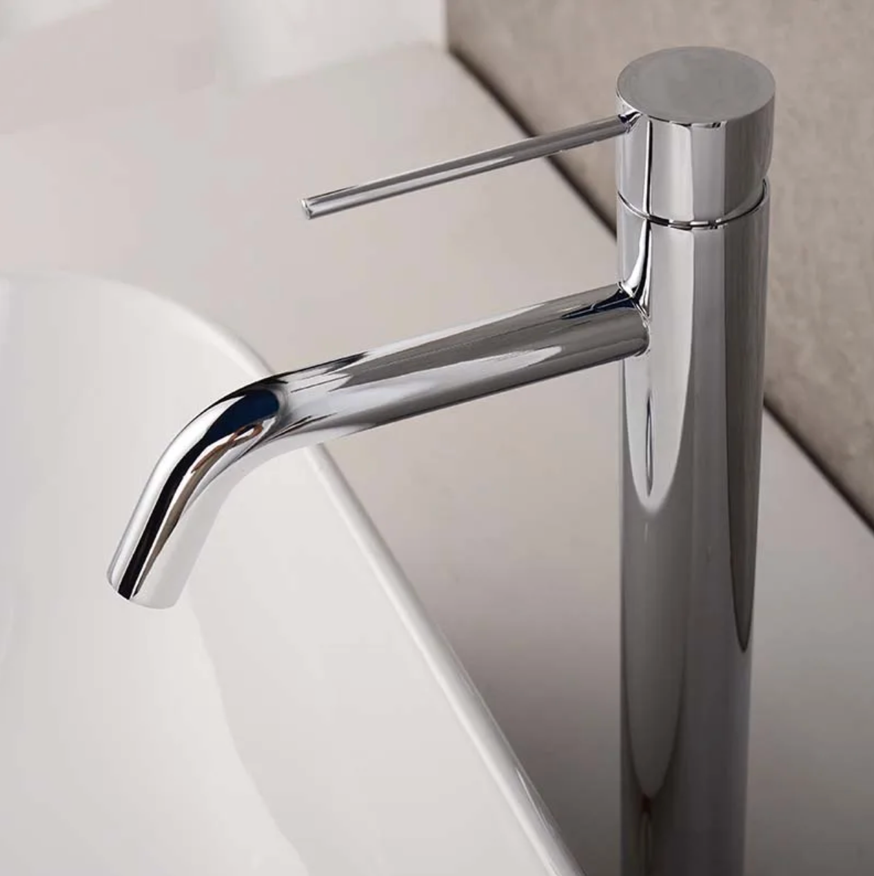 Chrom-Badmischbatterie