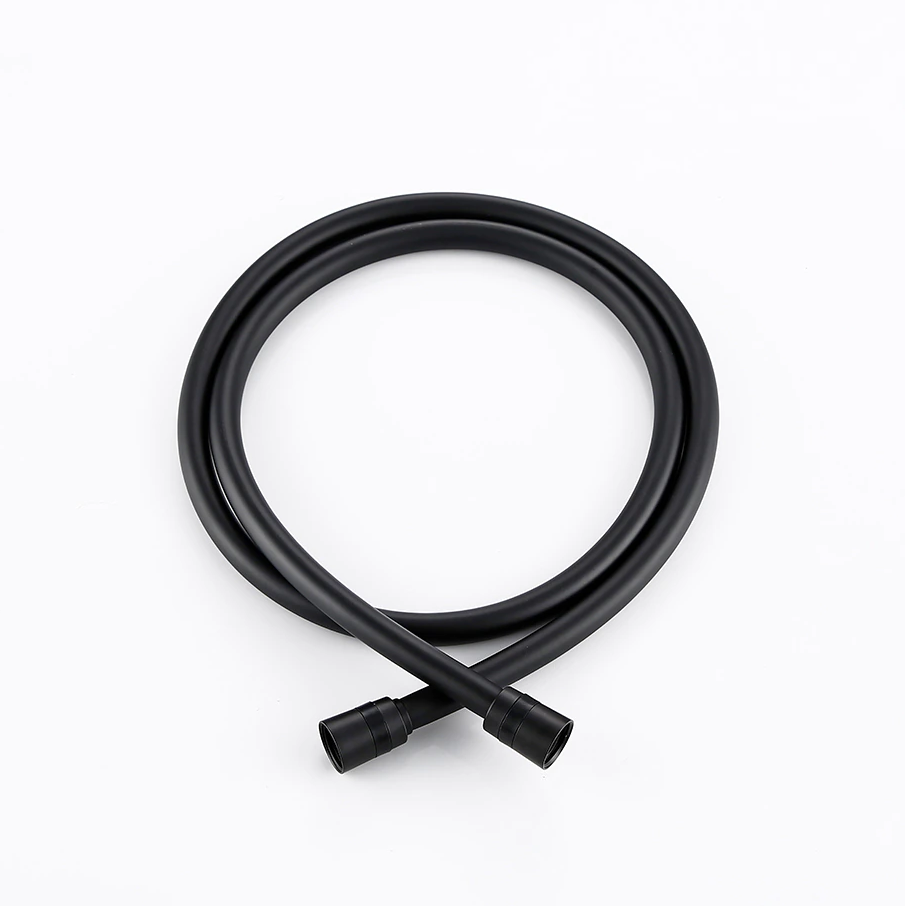 Flexible de douche Noir Mate