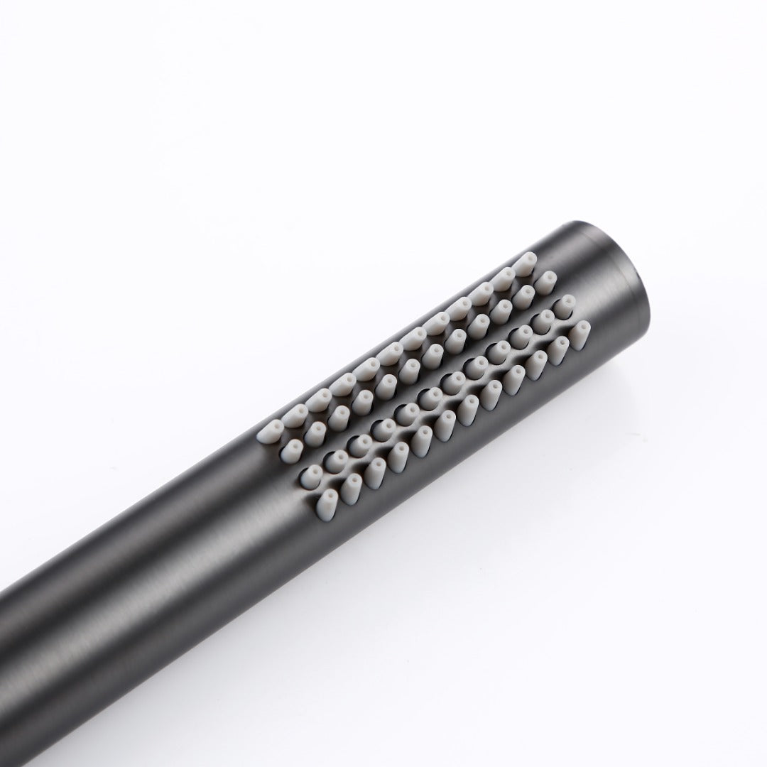 Douchette gris brossé.