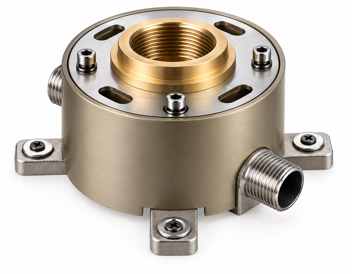 Mitigeur sur pied or brossé (Nouveauté)