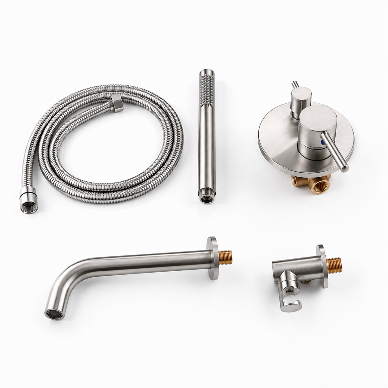 Boitier encastré Baignoire Inox