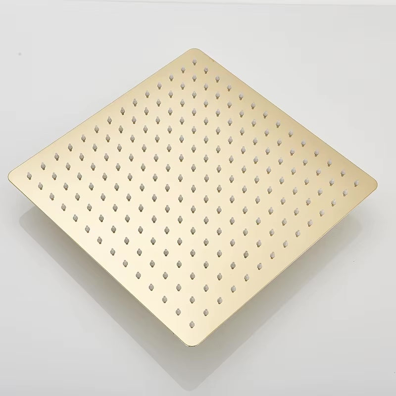 Ciel de Douche Doré Carré