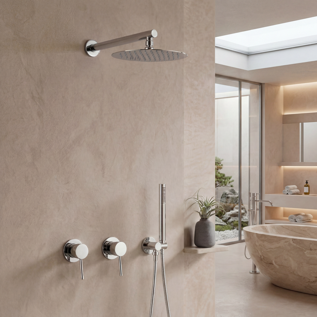 Colonne De Douche Chromée