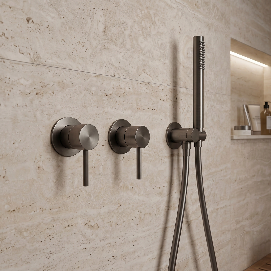 Colonne de Douche Mural GunMetal