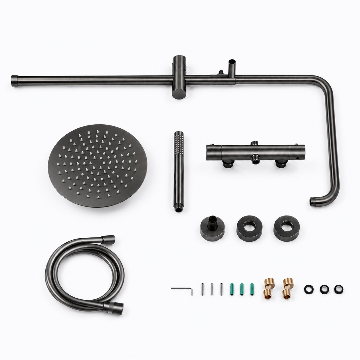 Colonne de douche thermostatique GunMetal