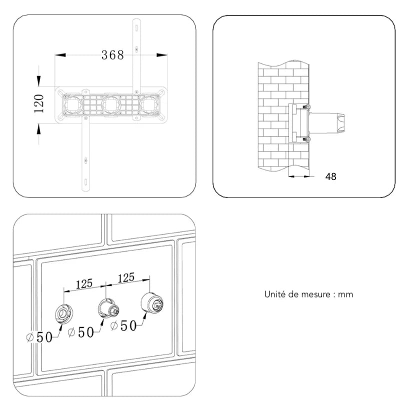 Boite Encastrement Mitigeur Bain