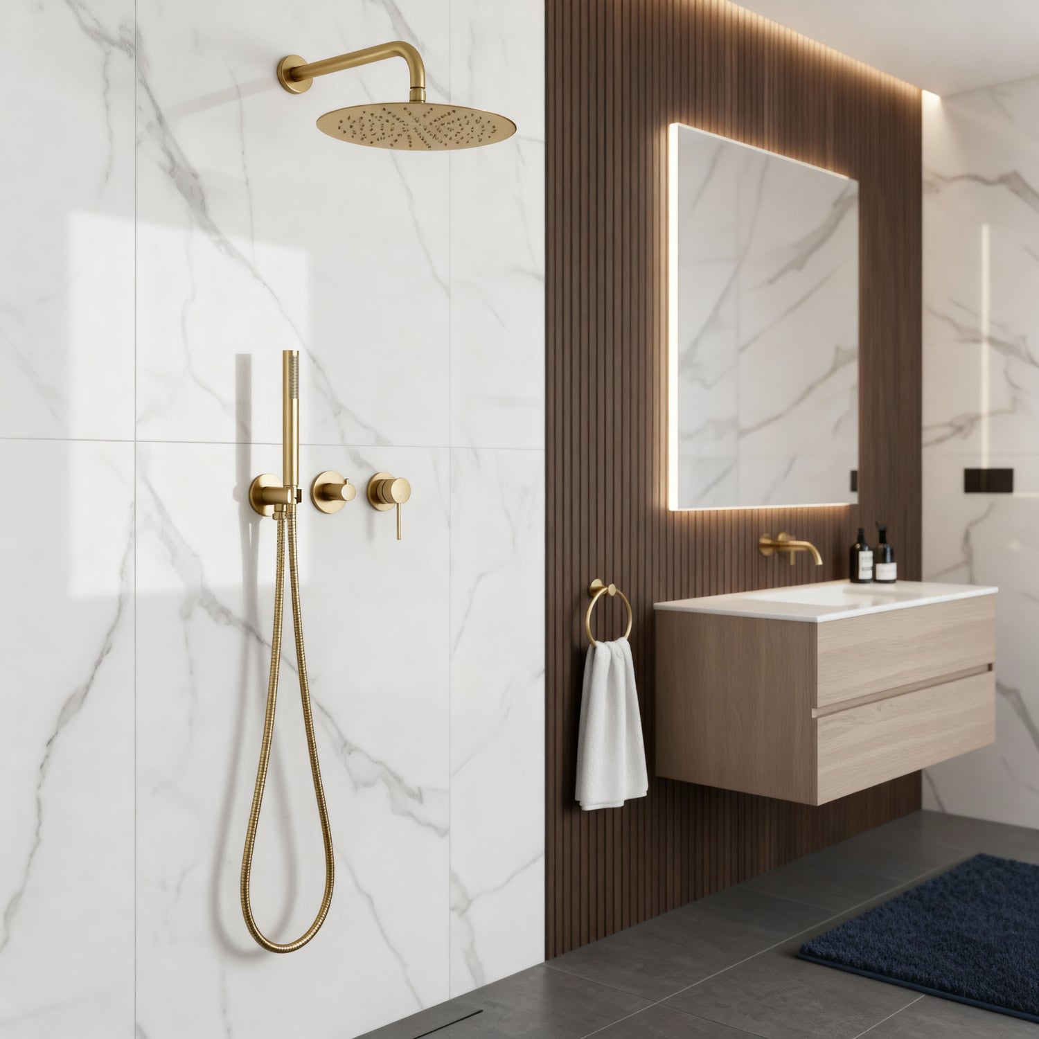 Colonne de Douche Encastrée Design