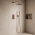 Colonne de douche pour salle de bain moderne