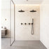 Double Colonne de Douche Gunmetal