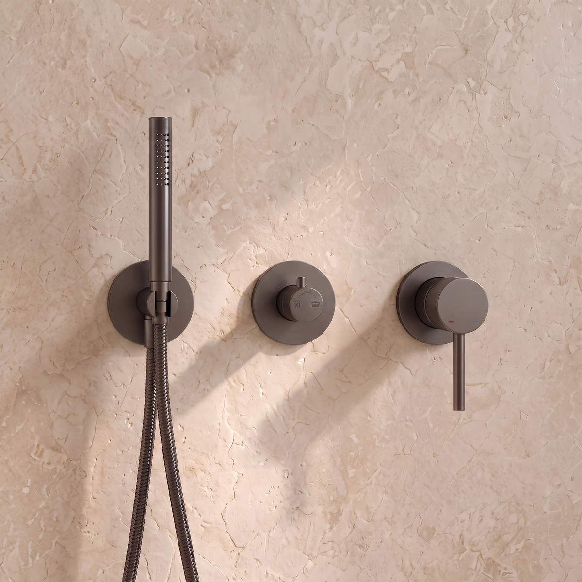 Douche Encastre GunMetal