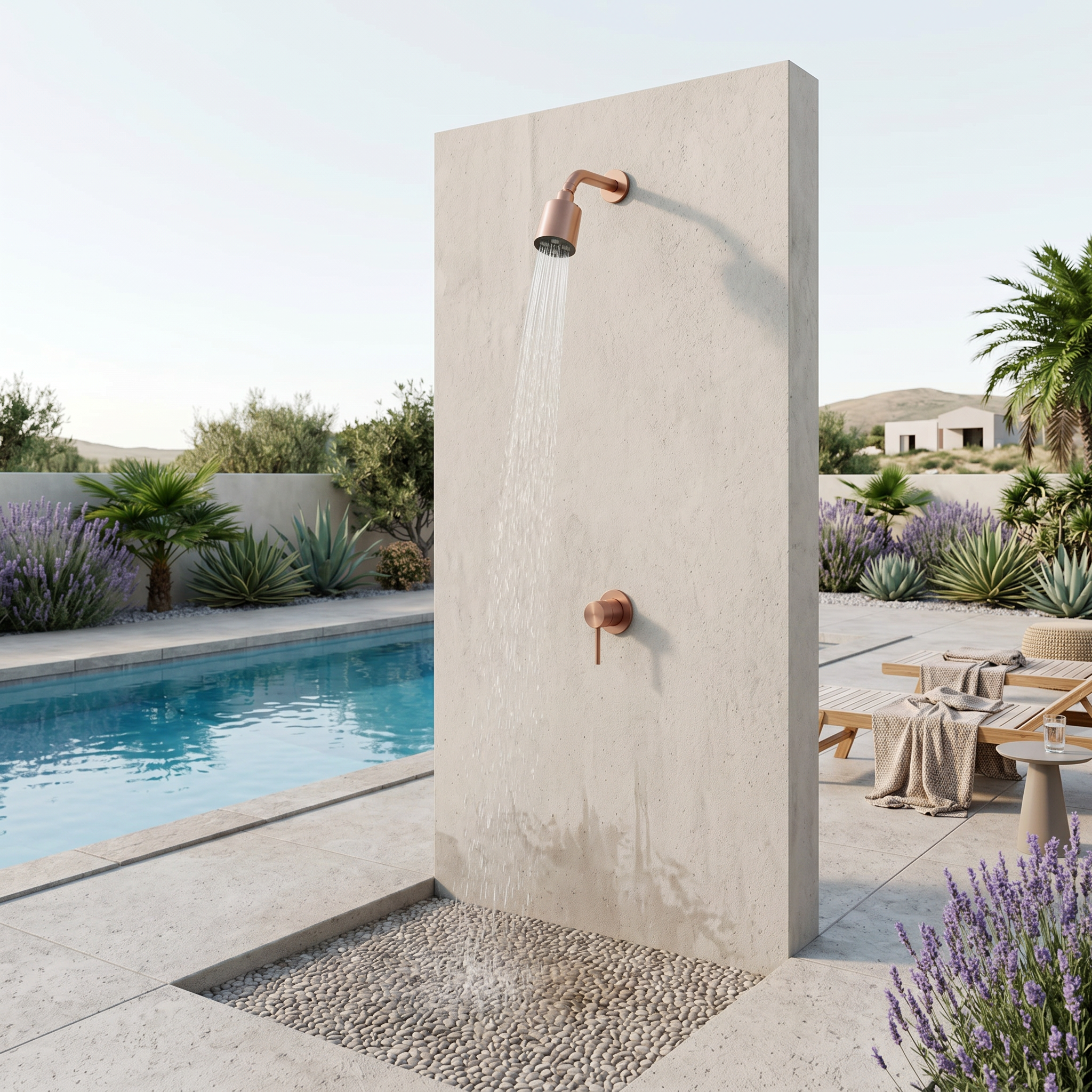 Douche Extérieure Murale