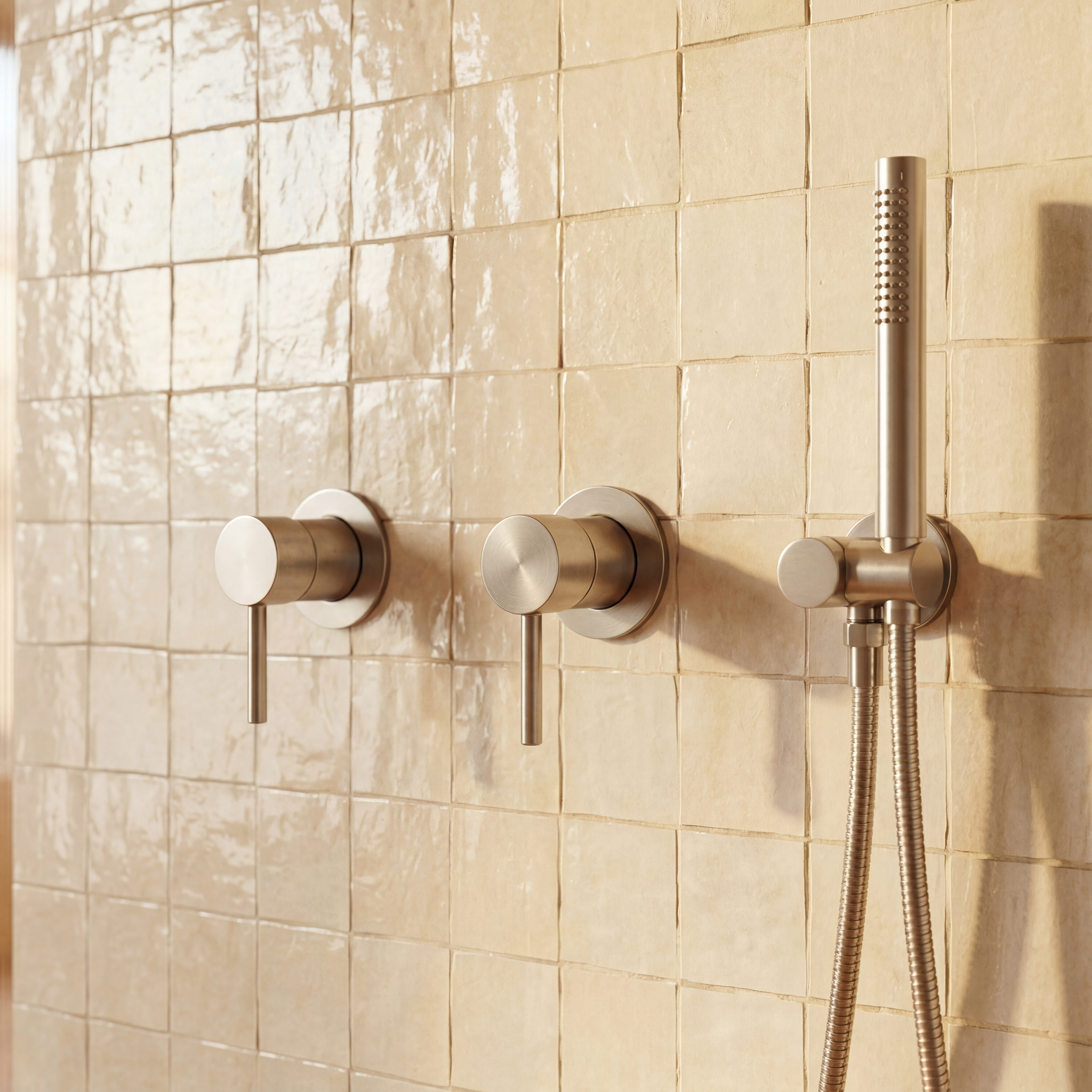 Douche Inox Brossé