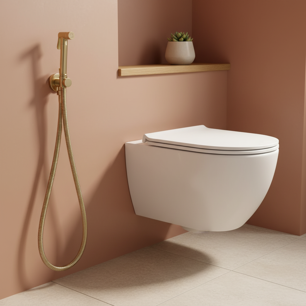 Douchette Hygiénique Dorée