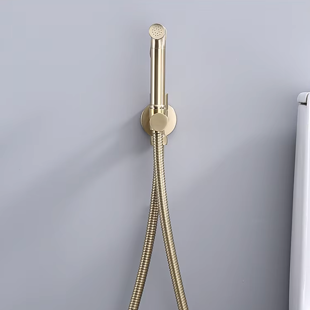 Douchette WC or brossé