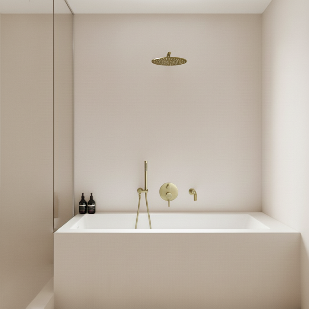 Kit Bain Douche Doré