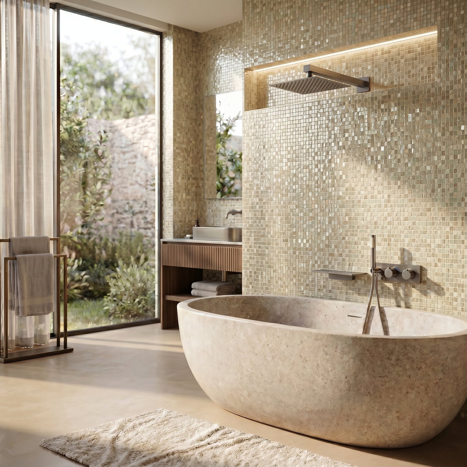 Kit Bain Douche Gunmetal