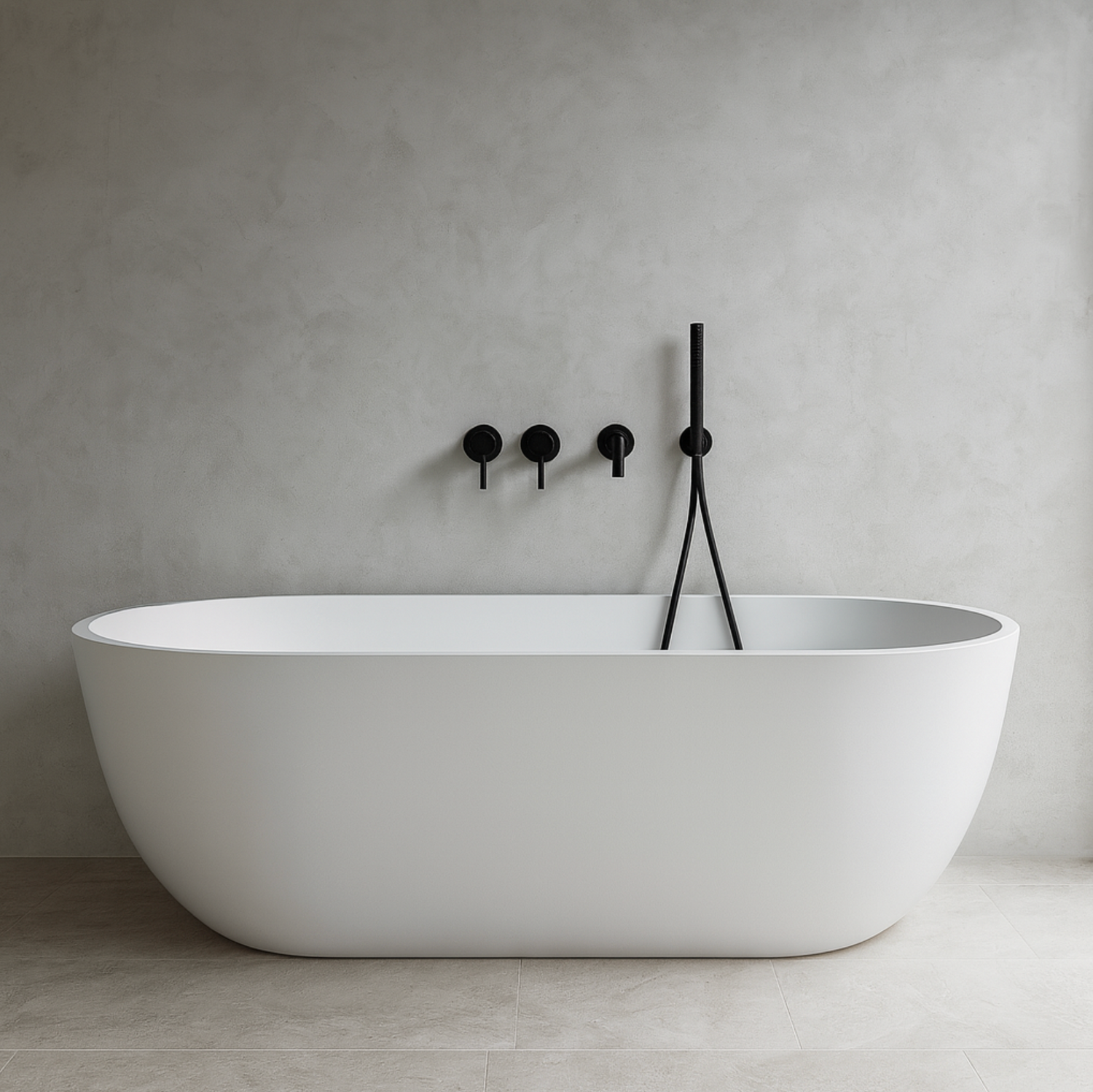 Ensemble de bain noir mat