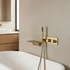 Mitigeur Baignoire Doré