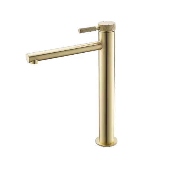 Mitigeur de salle de bain or brossé XL