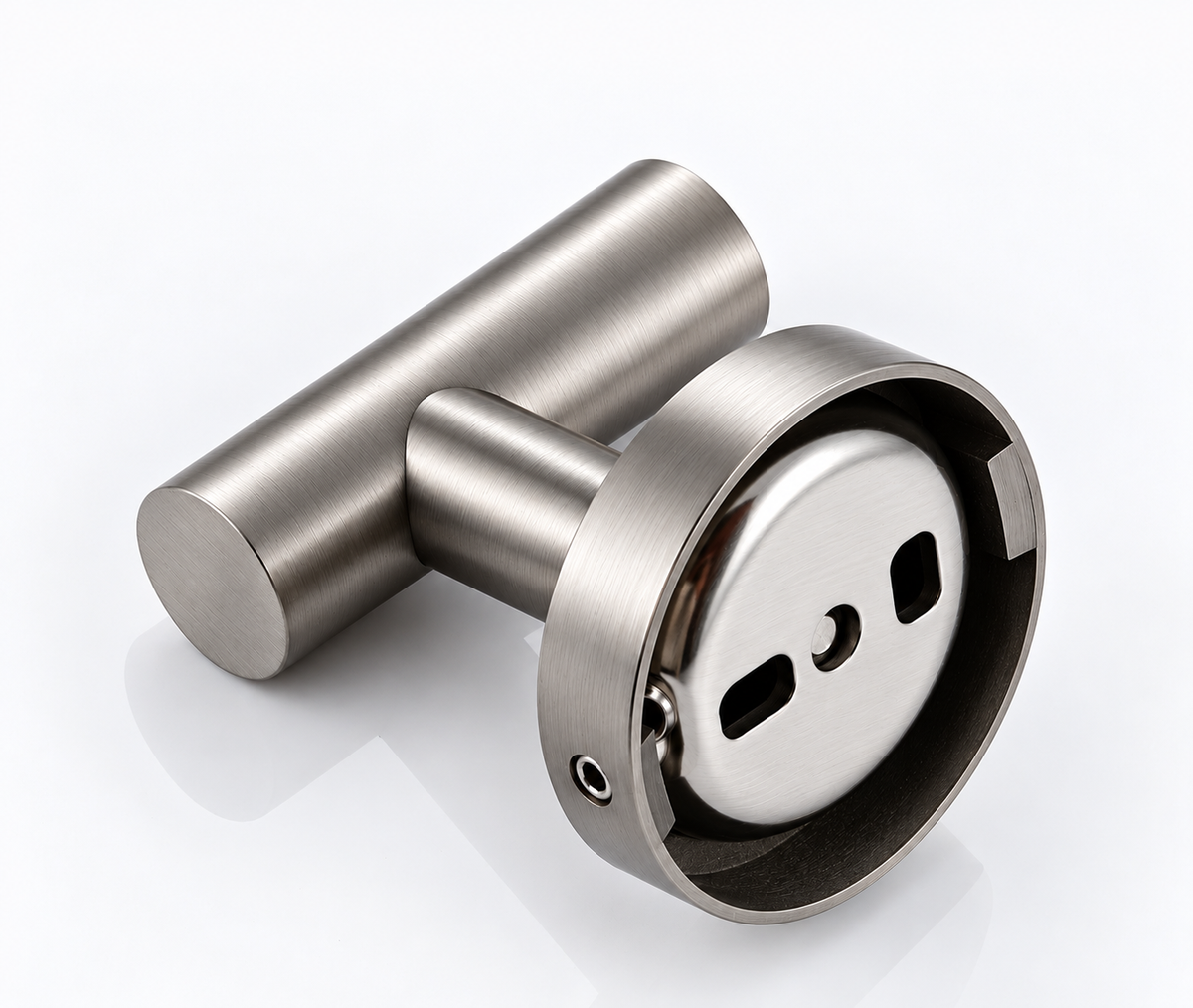 Porte-serviettes inox brossé