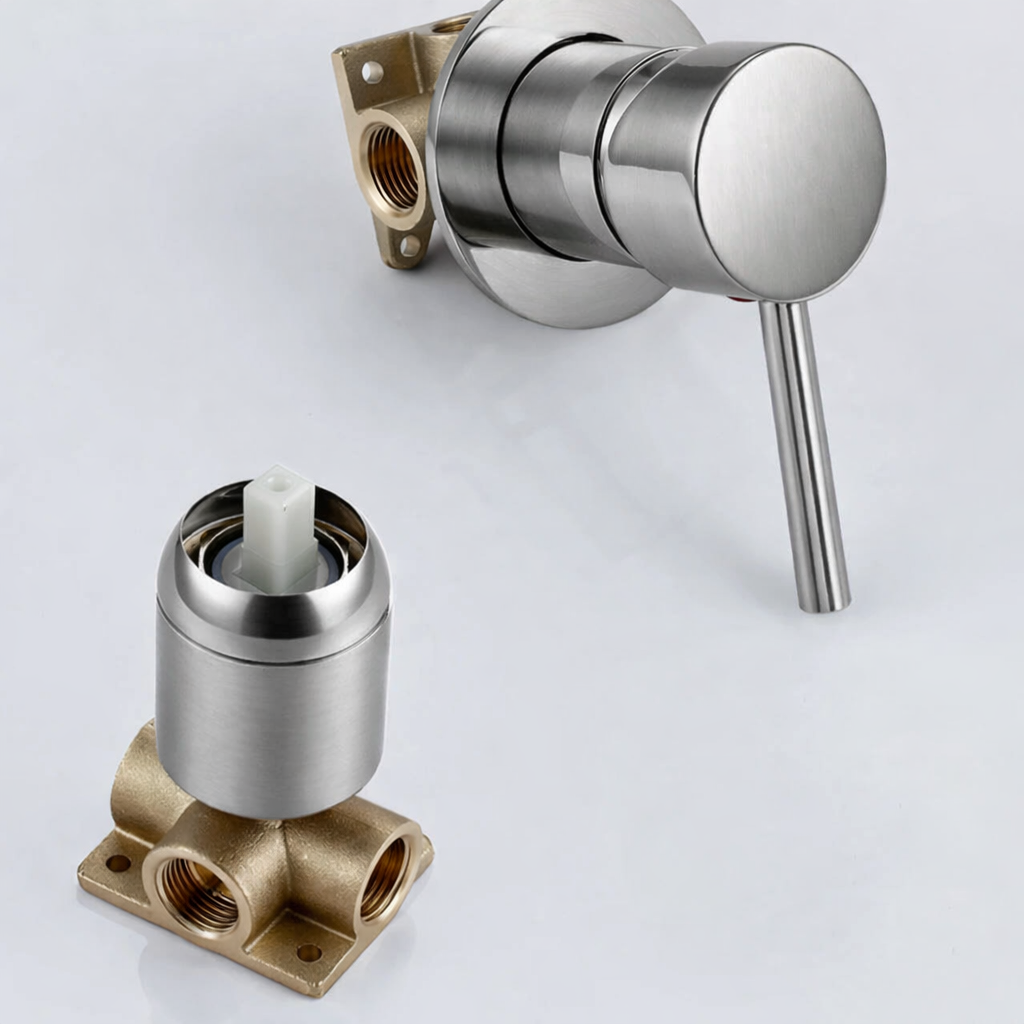 Poignée de contrôle acier brossé