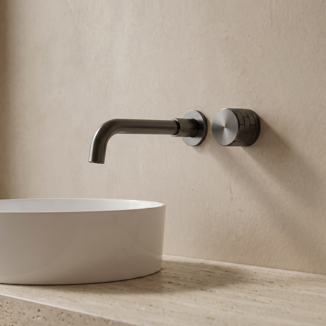 Robinet GunMetal Encastré